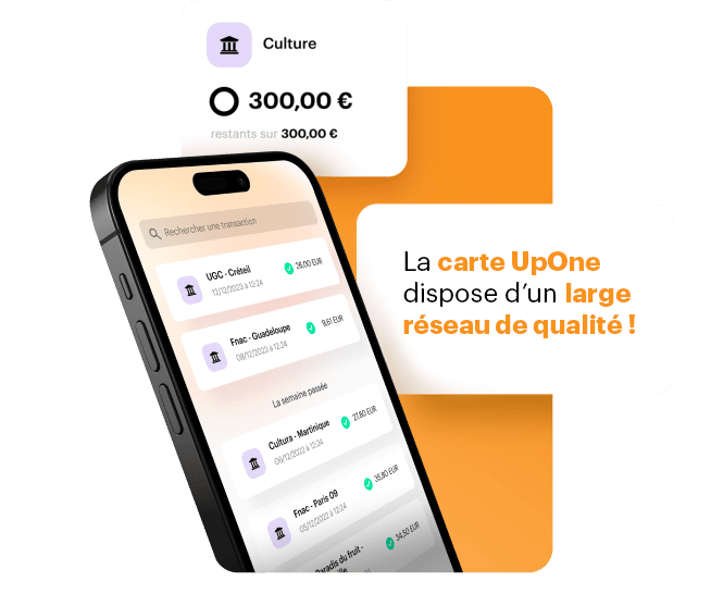 La carte UpOne est accepté partout : en France métropolitaine et dans les départements et régions d’outre-mer